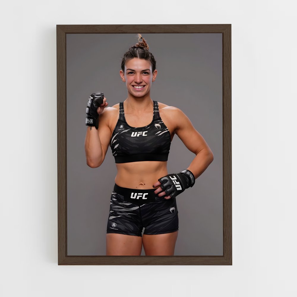 Poster Championne UFC – affiche Jiu-jitsu brésilien (vue 5)